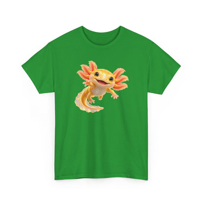 Golden Axolotl with Peach Gills T-Shirt