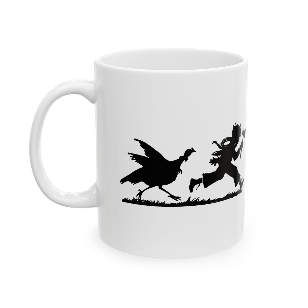 Thanksgiving Revenge Run Mug | Funny Turkey Chase