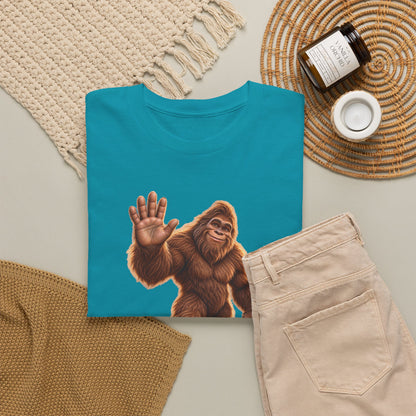 Friendly Sasquatch High Five T-Shirt