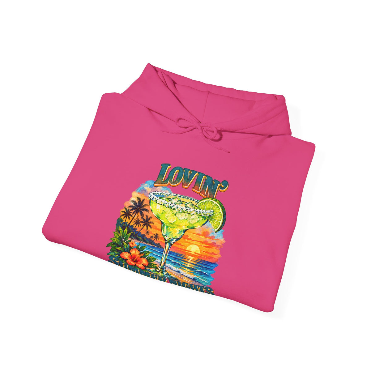 Lovin’ Summer Nights Margarita – Gildan 18500 Hoodie | 001a-v2