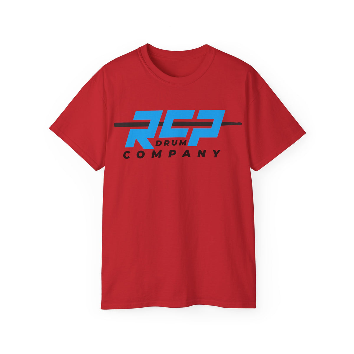 RCP Drum Company T-Shirt | Blue Logo