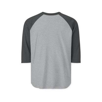 Walter Dog Raglan T-Shirt | Three-Quarter Sleeve Baseball Tee