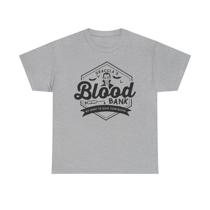 Dracula Blood Bank T-Shirt | Vintage Vampire Graphic Tee