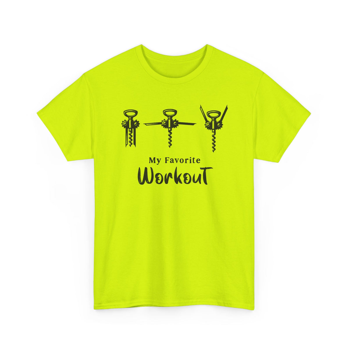 My Favorite Workout - Corkscrew T-Shirt | Unisex Graphic Tee