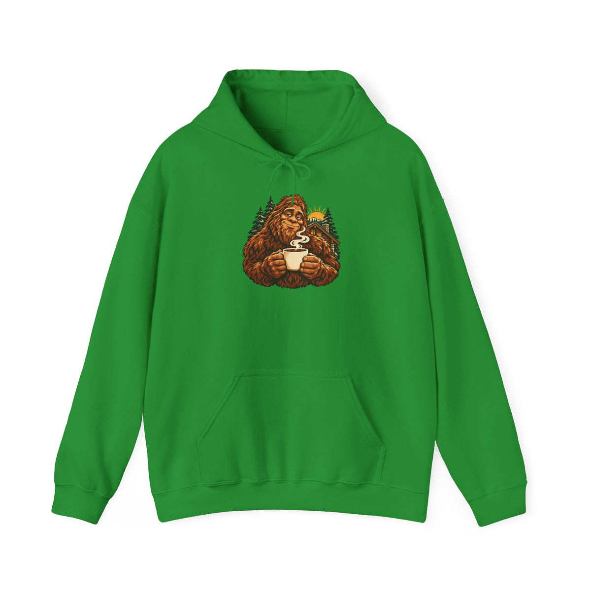 Bigfoot Coffee Before Sightings Hoodie