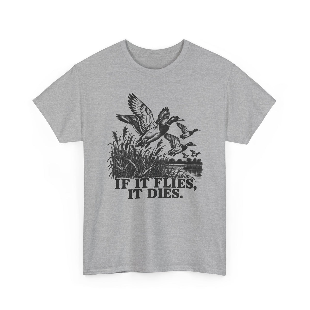 If It Flies – Gildan 5000 T-Shirt | 035a