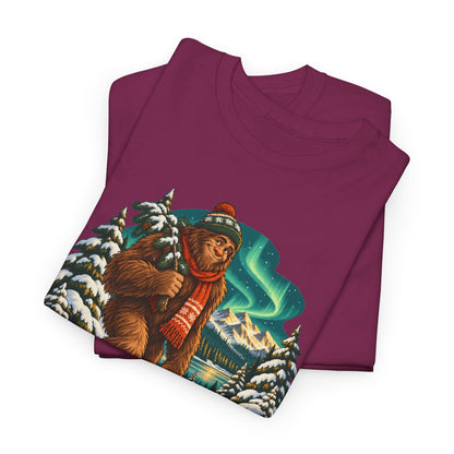 Bigfoot Snow Day Sasquatch T-Shirt