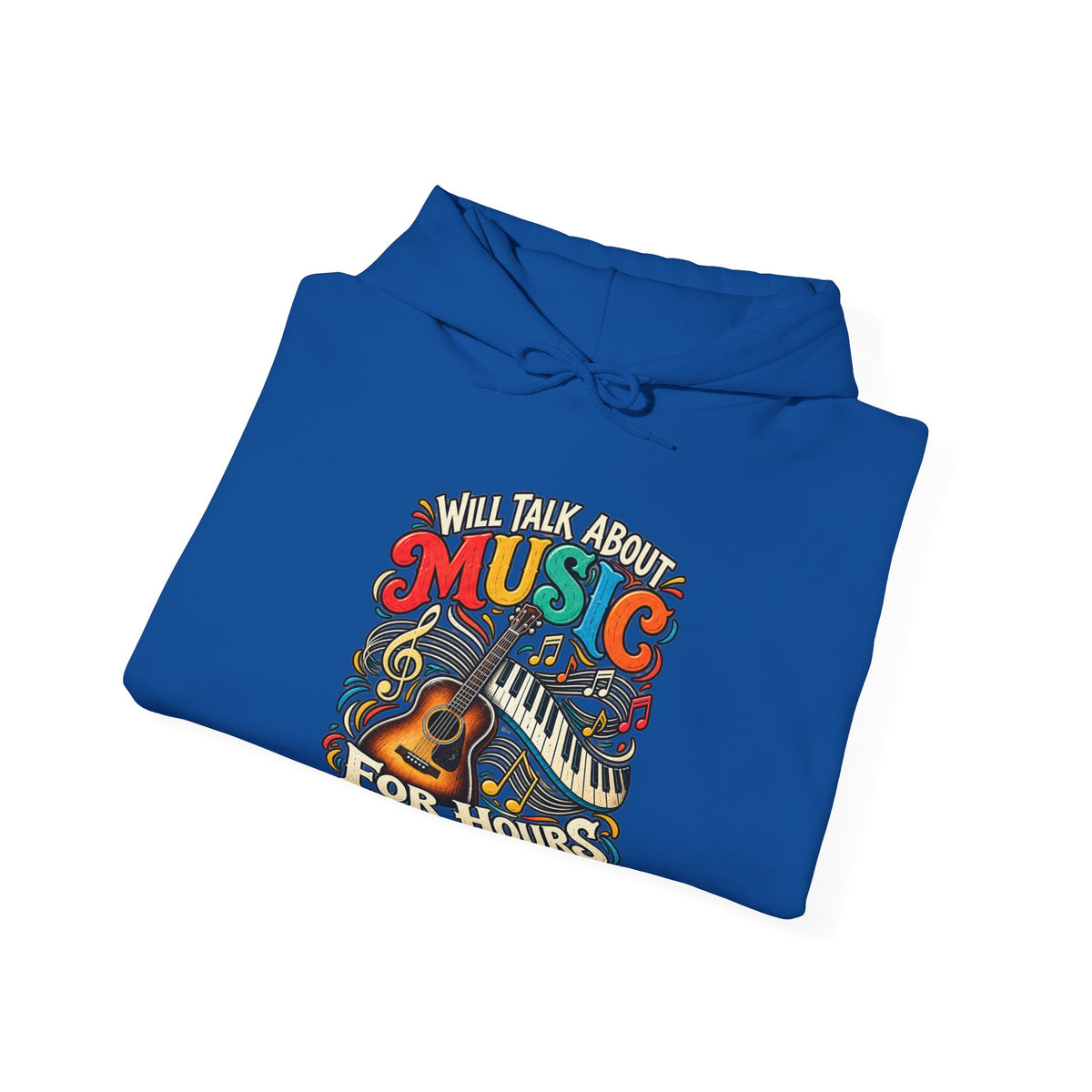 Will Talk About Music – Gildan 18500 Hoodie | 021
