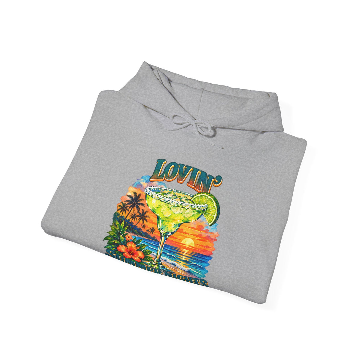 Lovin’ Summer Nights Margarita – Gildan 18500 Hoodie | 001a-v2