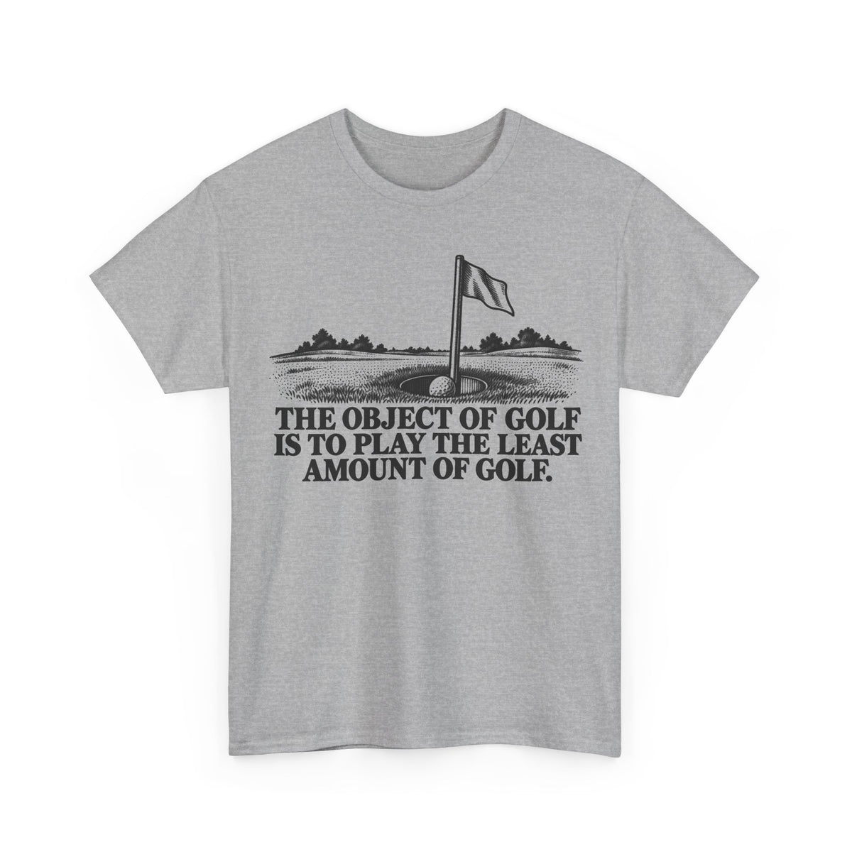 The Object of Golf – Gildan 5000 T-Shirt | 210a-v2
