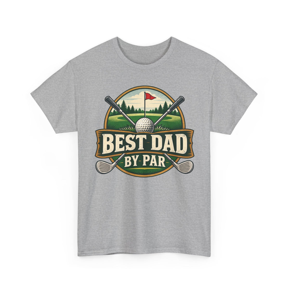 Best Dad by Par – Gildan 5000 T-Shirt | 042