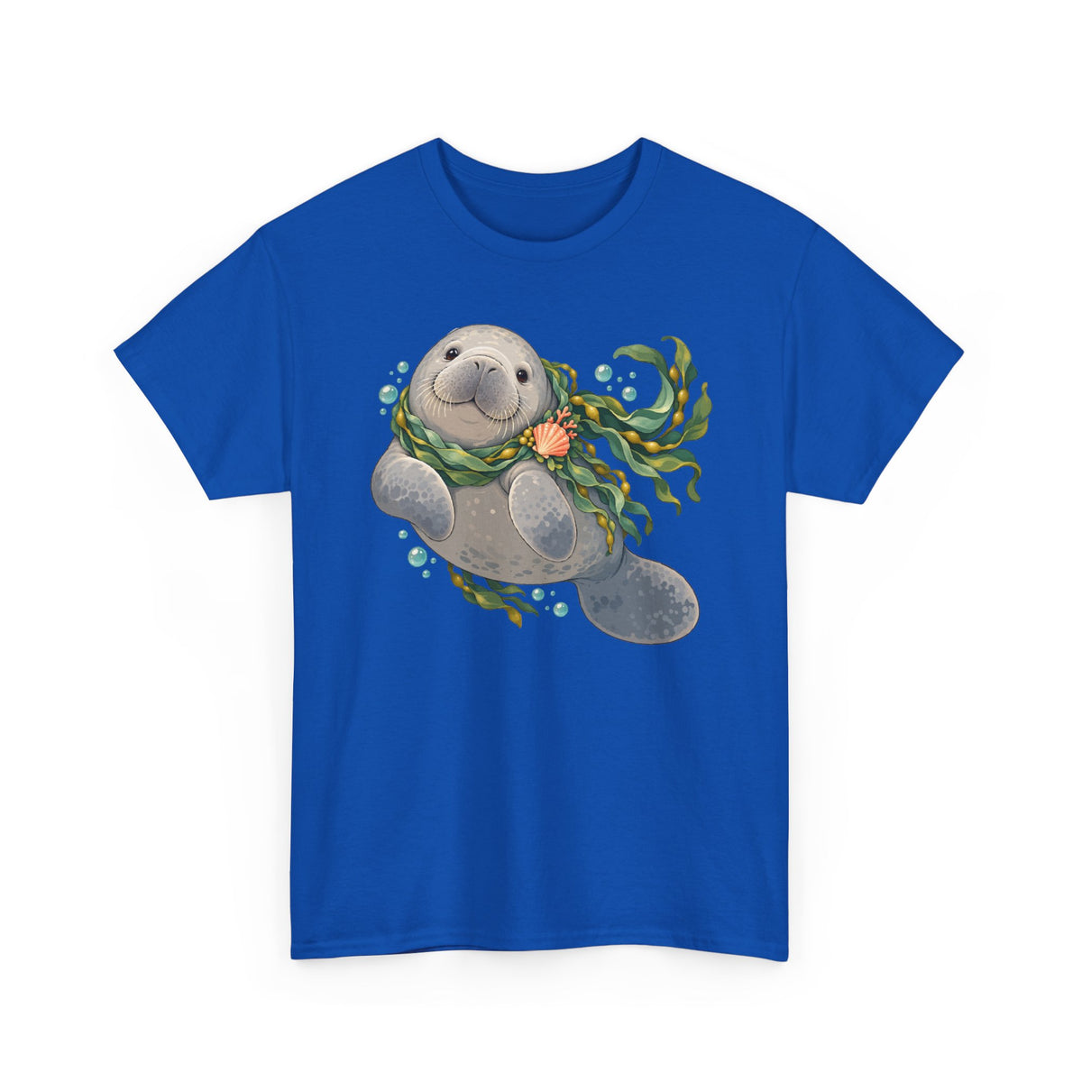 Chubby Mermaid Cozy Kelp Scarf Manatee T-Shirt