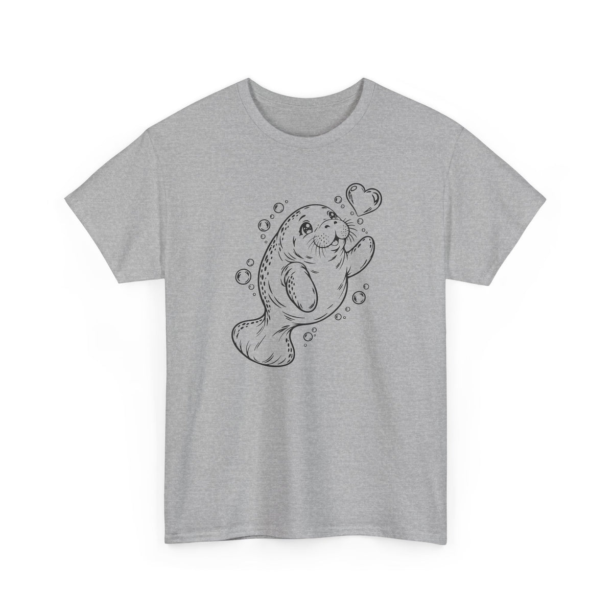 Chubby Manatee's Bubble Wish T-Shirt