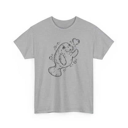 Chubby Manatee's Bubble Wish T-Shirt