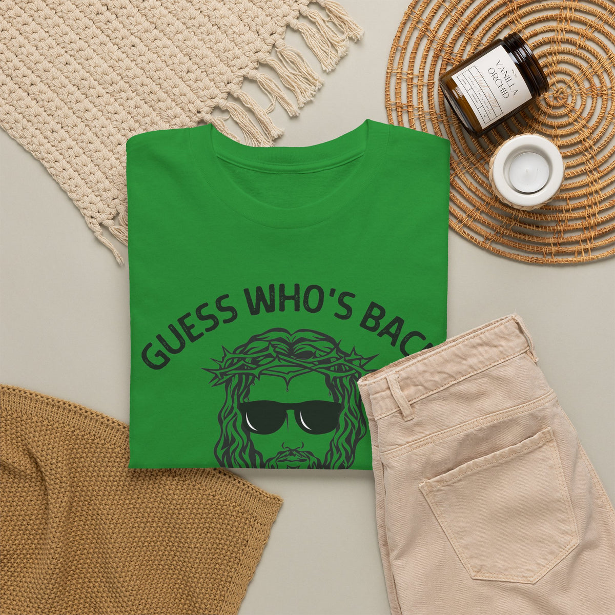 Guess Who’s Back Again - Jesus T-Shirt | Unisex Graphic Tee