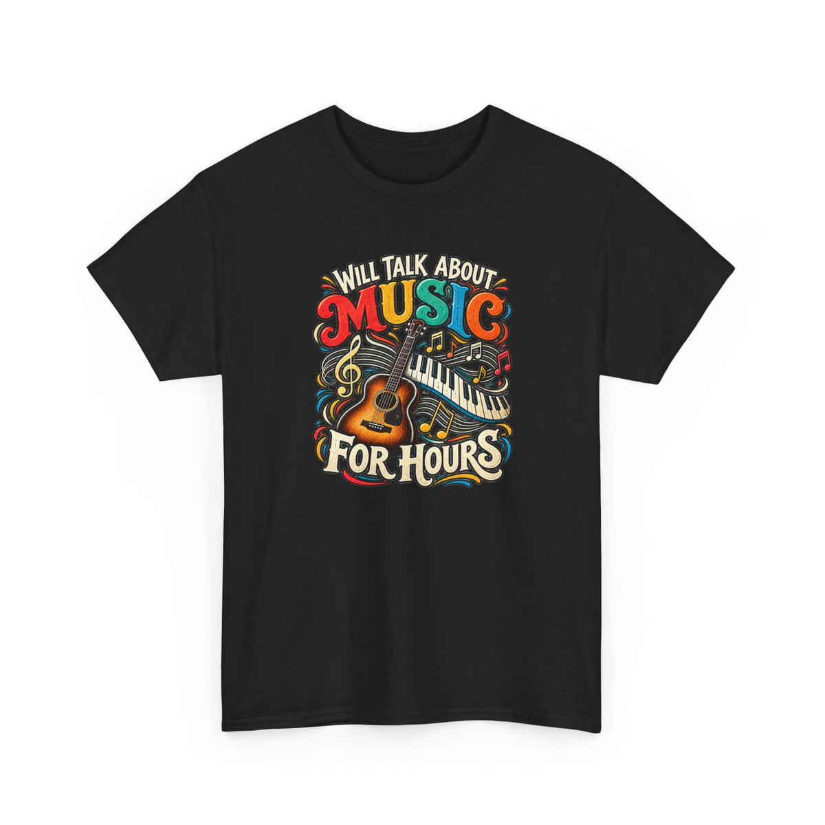Will Talk About Music – Gildan 5000 T-Shirt | 021