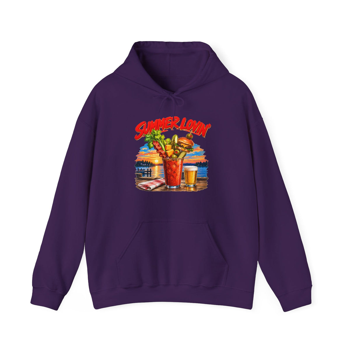 Summer Lovin’ Bloody Mary – Gildan 18500 Hoodie | 003a-v2