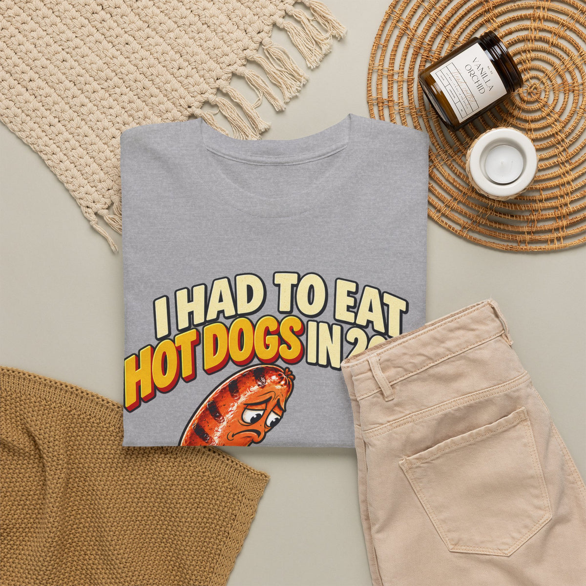 Hot Dogs in 2023 – Gildan 5000 T-Shirt | 336-R1