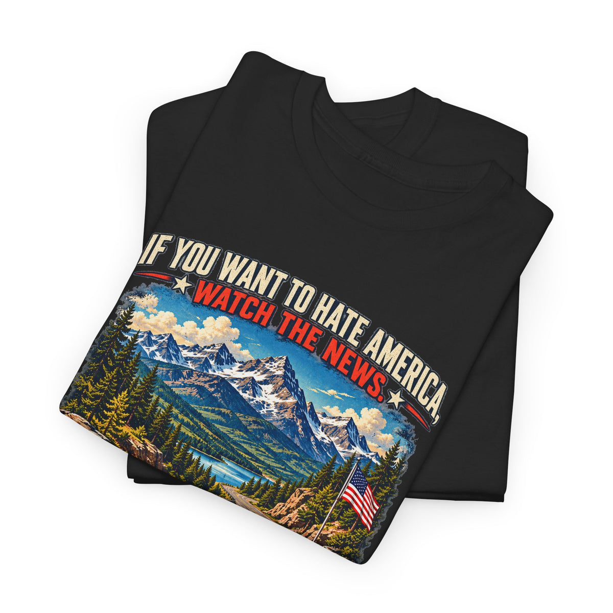 Travel America – Gildan 5000 T-Shirt | 024