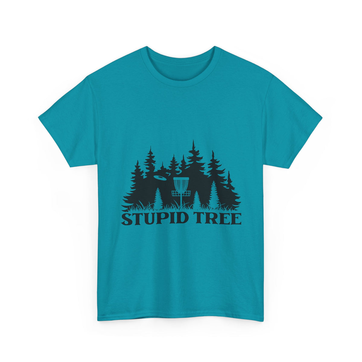 Stupid Tree Disc Golf T-Shirt | Funny Disc Golfer Tee