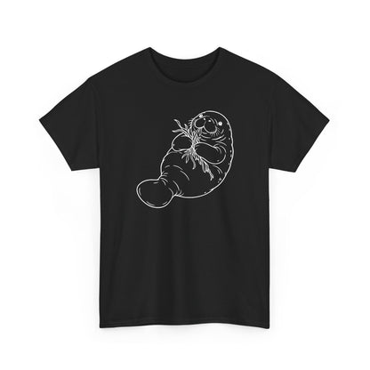 Chubby Mermaid Seagrass Snacker Manatee T-Shirt