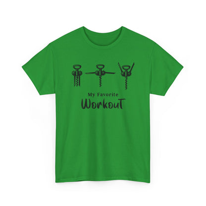 My Favorite Workout - Corkscrew T-Shirt | Unisex Graphic Tee
