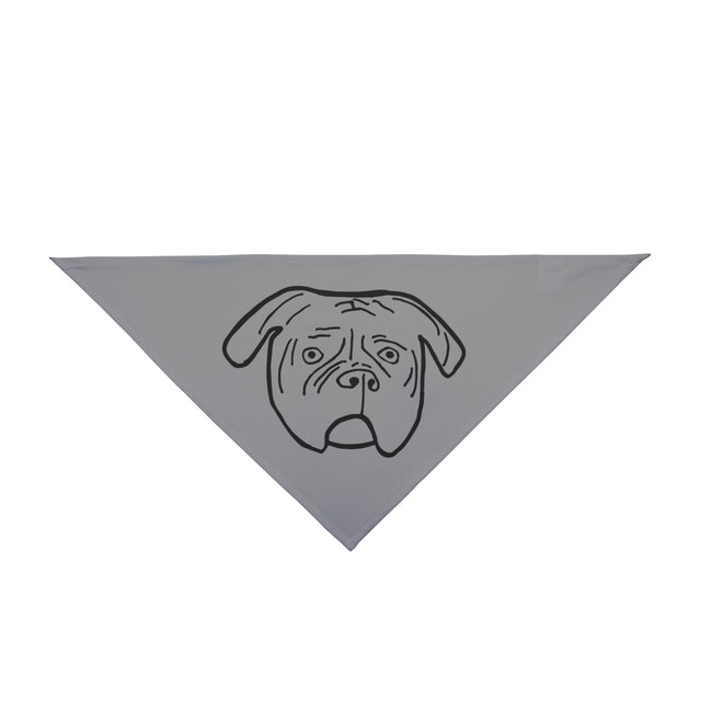 Walter Pet Bandana - Gray