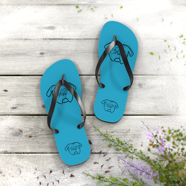 Walter Flip Flops - Blue