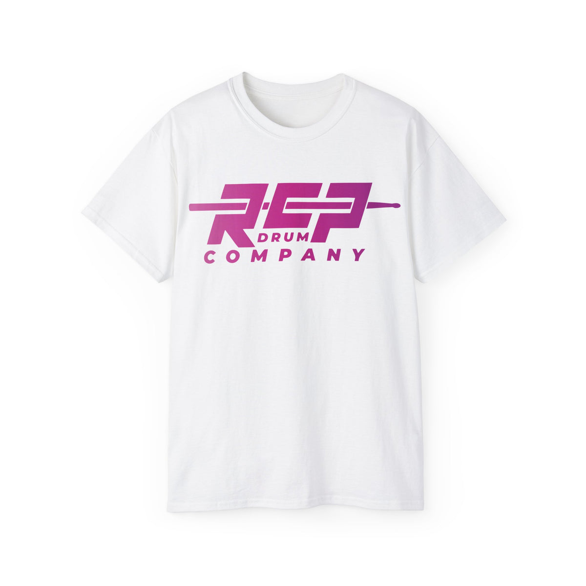 RCP Drum Company T-Shirt | Pink Logo