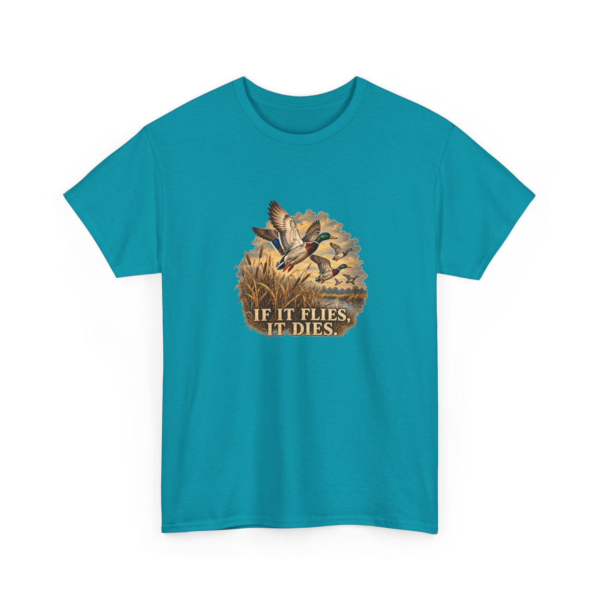 If It Flies – Gildan 5000 T-Shirt | 035