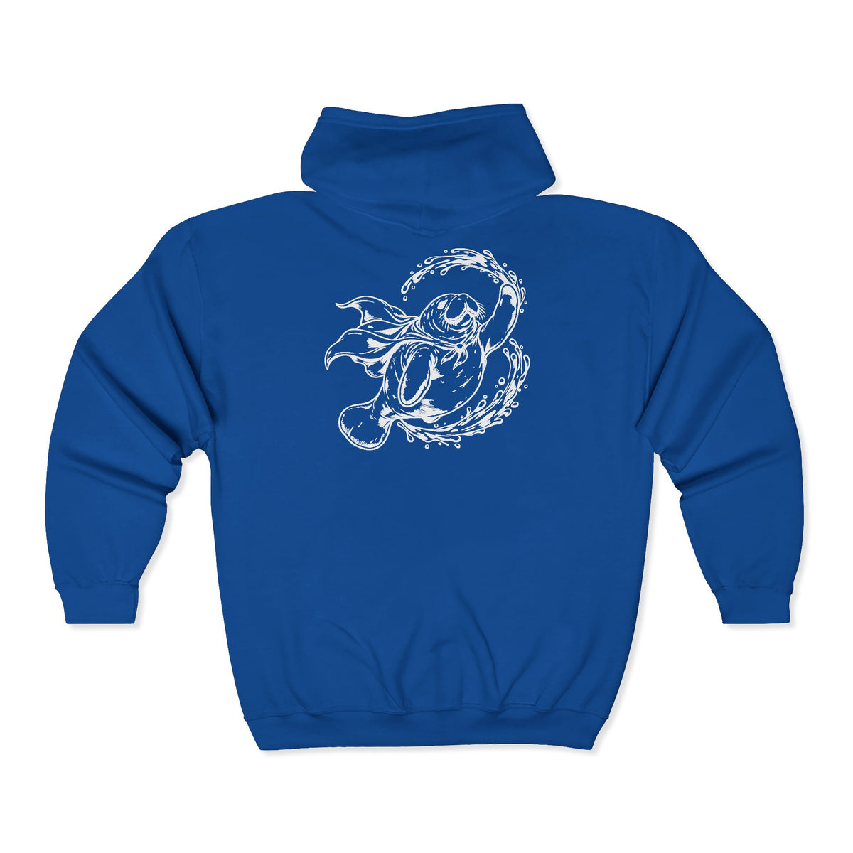 Tidal Guardian Manatee Zip-Up Hoodie