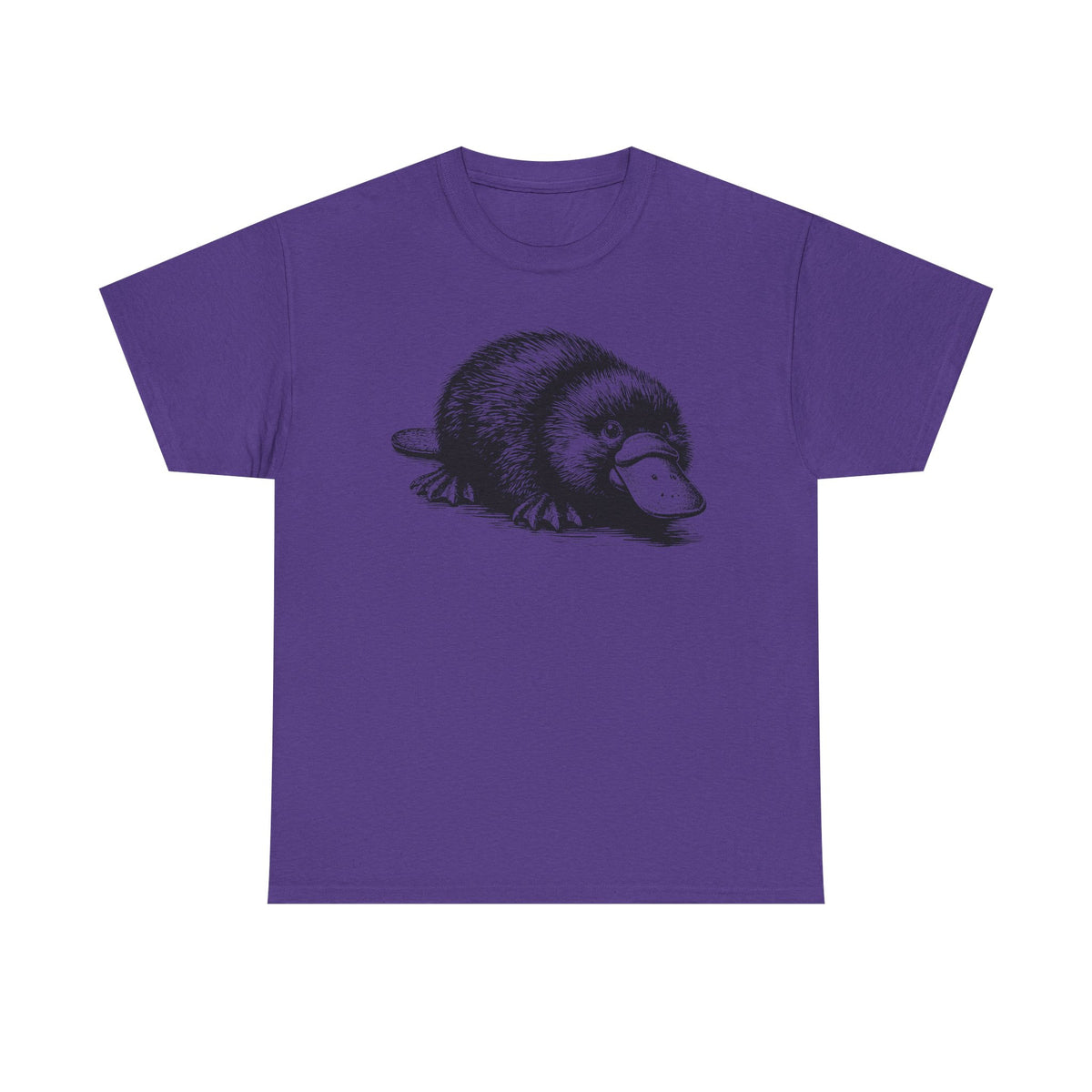 Platypus Sketch T-Shirt | Vintage Wildlife Graphic Tee