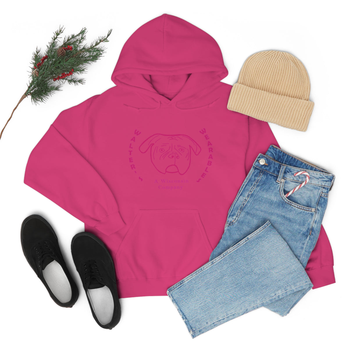Walter's Wearables Logo Pullover Hoodie