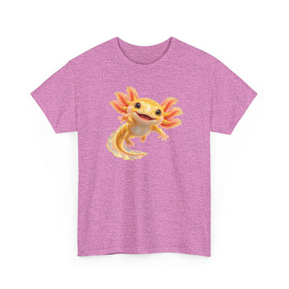 Golden Axolotl with Peach Gills T-Shirt