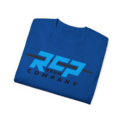 RCP Drum Company T-Shirt | Blue Logo