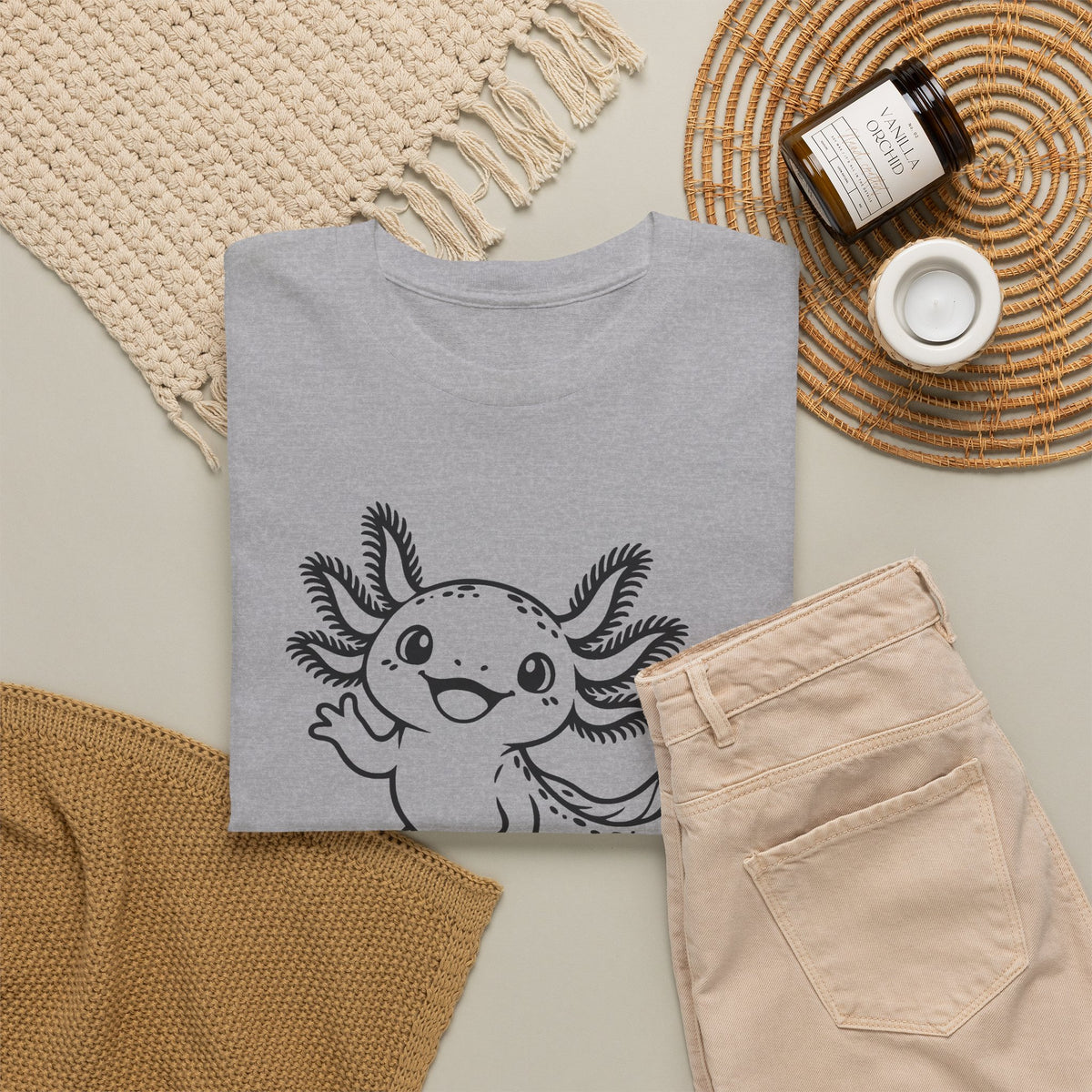 Little Wave Axolotl T-Shirt
