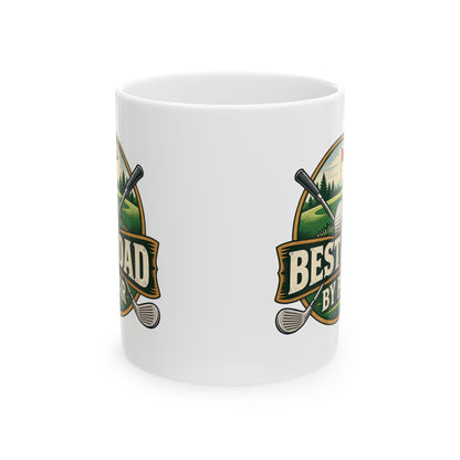 Best Dad by Par – Ceramic Mug, 11 oz | 042
