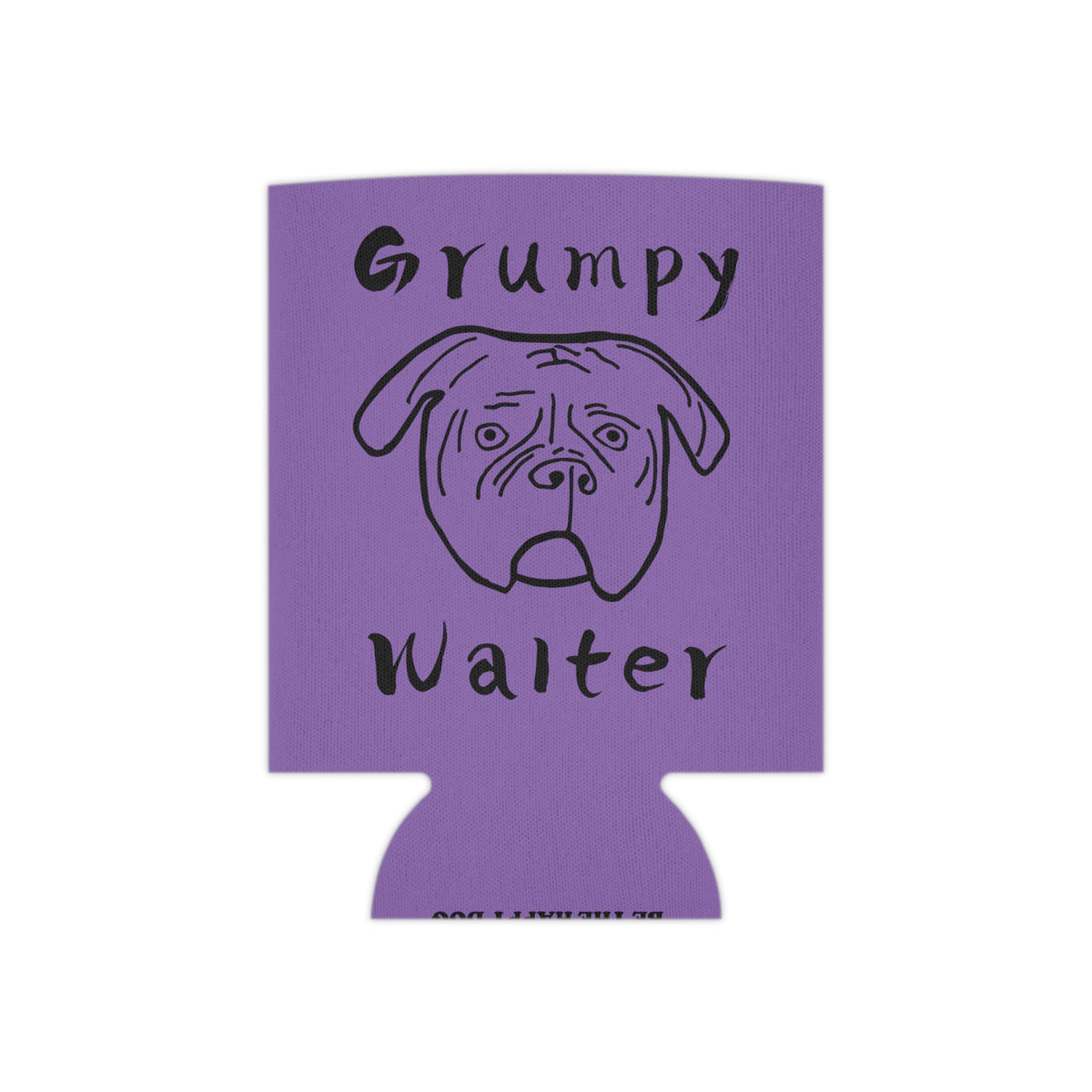 Grumpy Walter Can Cooler | Purple | Regular Can Fit