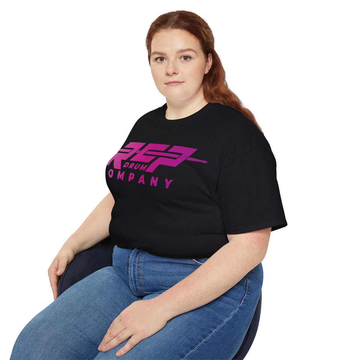 RCP Drum Company T-Shirt | Pink Logo