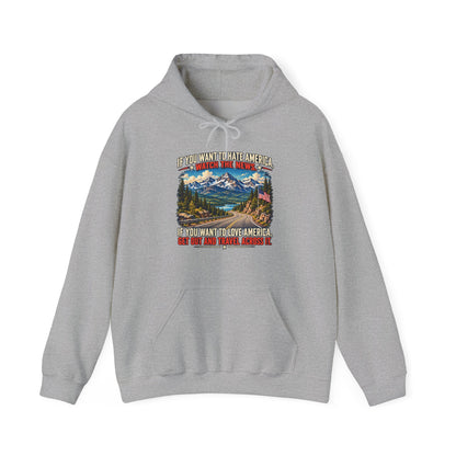 Travel America – Gildan 18500 Hoodie | 024