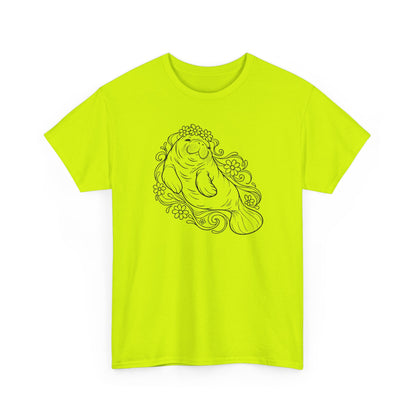 Dreamy flower-crowned manatee T-Shirt