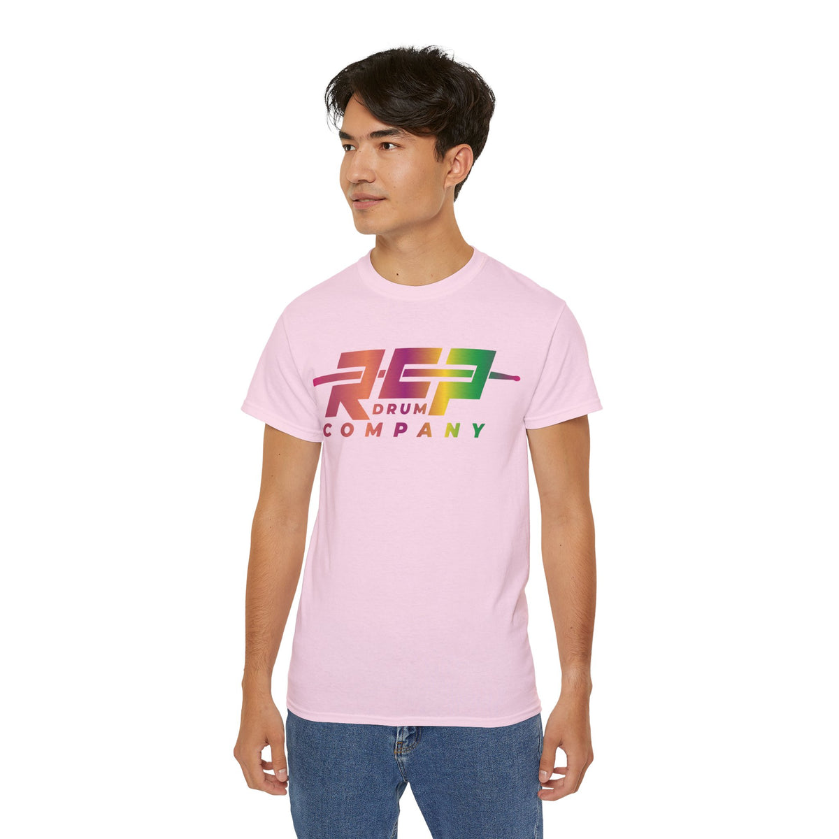 RCP Drum Company T-Shirt | Rainbow Logo