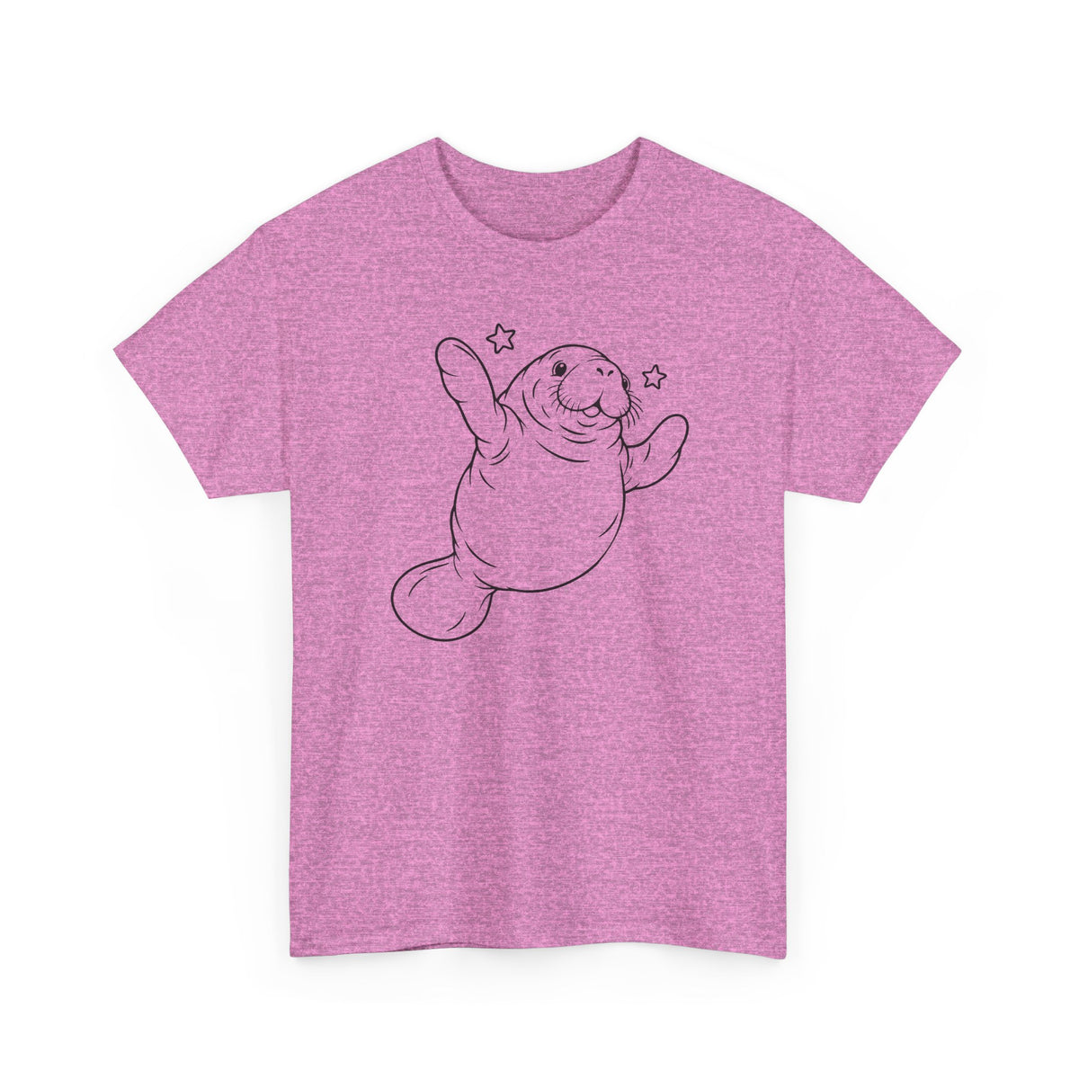 Chubby Mermaid Sea Cow Stretch Manatee T-Shirt