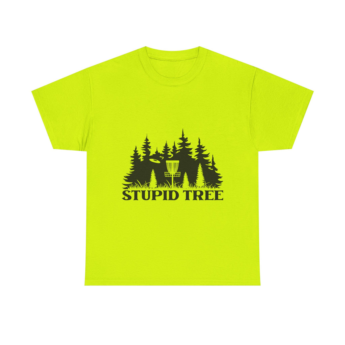 Stupid Tree Disc Golf T-Shirt | Funny Disc Golfer Tee