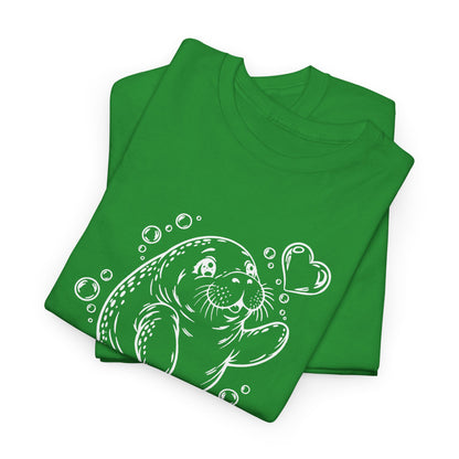 Chubby Manatee's Bubble Wish T-Shirt