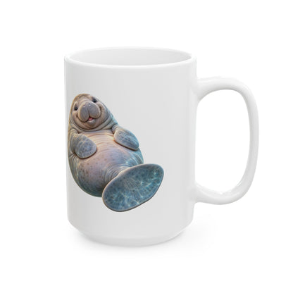 Plump Manatee Paddle Float Mug