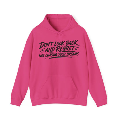 Chase Your Dreams – Safety Green/Pink Gildan 18500 Hoodie | 041a