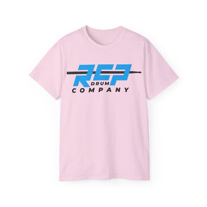 RCP Drum Company T-Shirt | Blue Logo