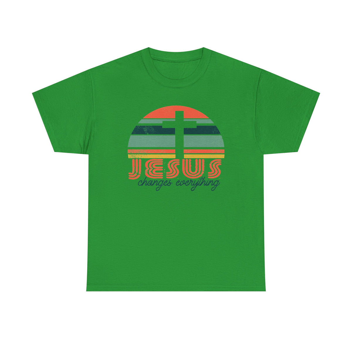 Jesus Changes Everything T-Shirt | Christian Cross Graphic Tee