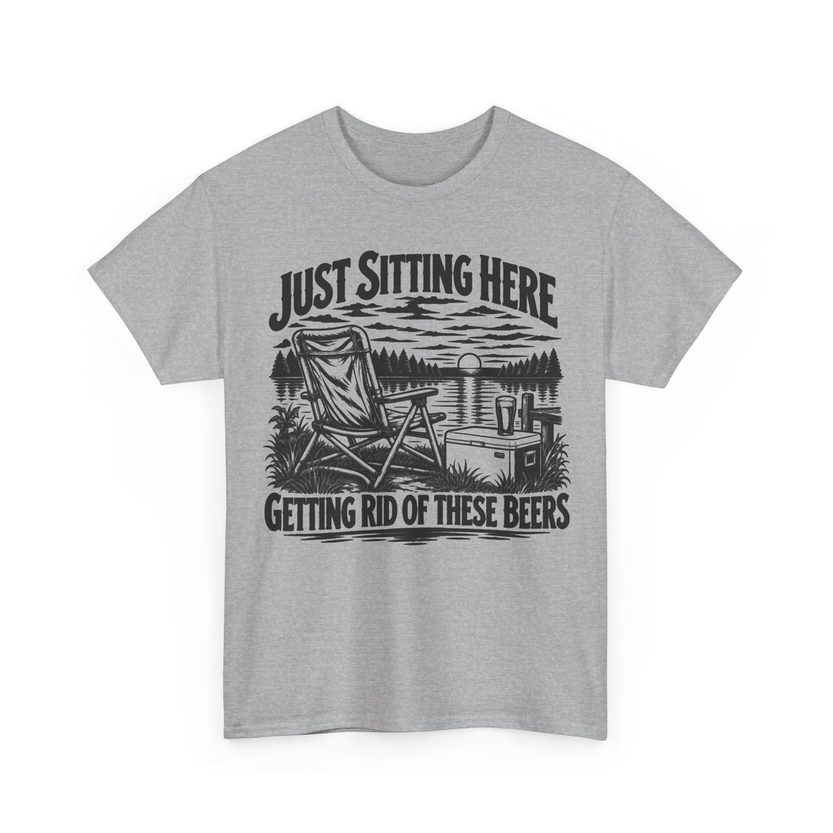 Getting Rid of Beers – Gildan 5000 T-Shirt | 324a